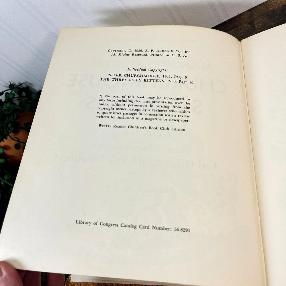 Vintage Churchmouse Stories by‎ Margot Austin: Children's Bookshelf Decor